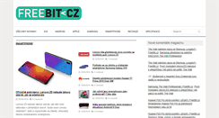 Desktop Screenshot of freebit.cz