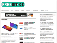 Tablet Screenshot of freebit.cz